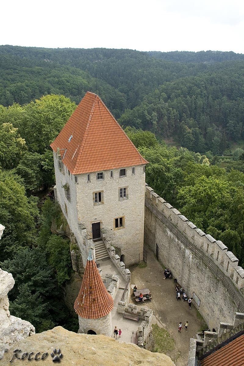Kokořín z  věže