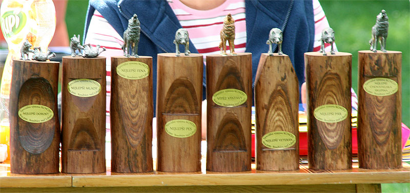 Polena - trofeje pro vítěze