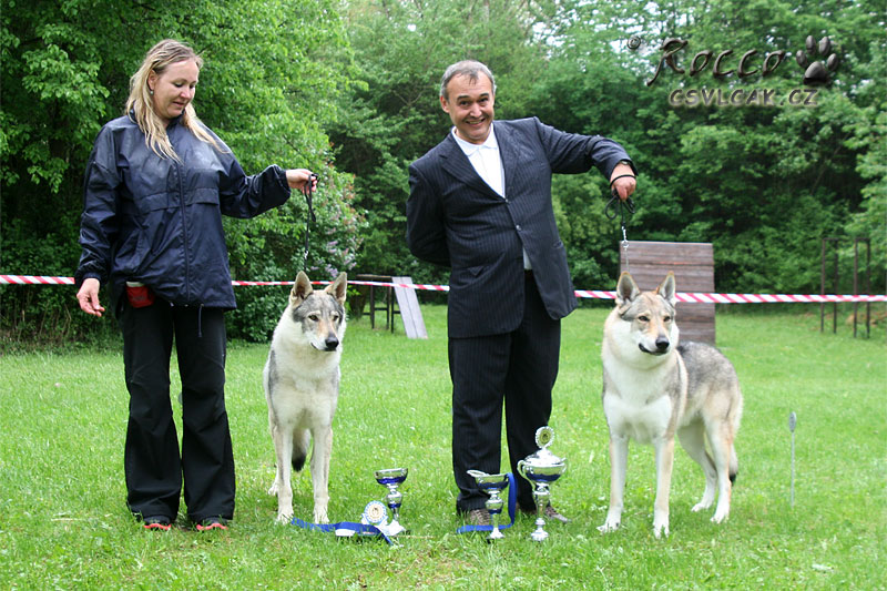Kluboví vítězové 2012 - Yukon z Molu Es a Zenith od Úhoště
